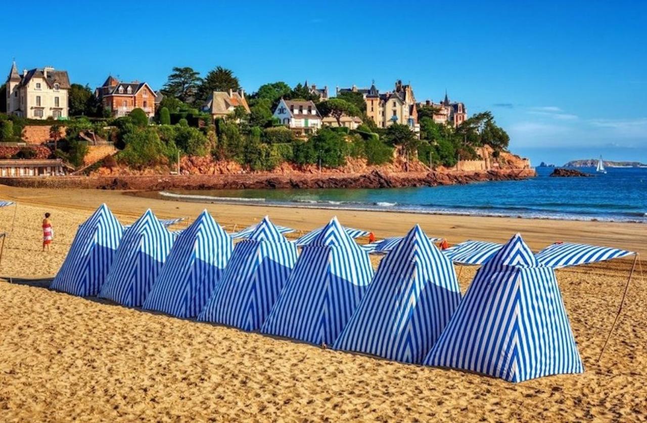 Homard & Fox, Le Feart, Studio Avec Coin Terrasse & Barbecue Dinard Kültér fotó